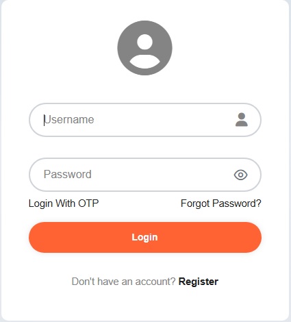 login page of msrtc portal
